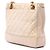 Bolso de hombro Chanel CC de piel de cordero acolchado color Tan Coco Ball Chain Camello - vista 2