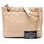 Bolso de hombro Chanel CC de piel de cordero acolchado color Tan Coco Ball Chain Camello - vista 7