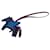 Chaveiro Hermès Milo em pele de cordeiro e couro Swift GriGri Rodeo Pegasus Bag Charm PM Roxo  - vista 1