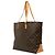 Borsa Tote Cabas Alto Louis Vuitton Monogram Marrone - vista 2