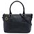 Borsa satchel Gucci Dollar in pelle di vitello GG nera