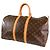 Borsa da viaggio Louis Vuitton Monogram Keepall 45 marrone - vista 2