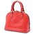 Borsa Louis Vuitton Monogram Vernis Alma BB Arancione - vista 2
