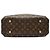 Borsa Louis Vuitton Monogram Montaigne MM marrone - vista 3