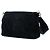 Bolsa de ombro Chanel CC em camurça acolchoada preta Preto - vista 2