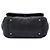 Borsa a tracolla Chanel Glint in pelle di vitello iridescente nera con patta a soffietto Nero - vista 3