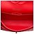 Borsa a tracolla Chanel Medium Classic Lambskin Double Flap rossa Rosso - vista 4