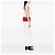 Borsa a tracolla Chanel Medium Classic Lambskin Double Flap rossa Rosso - vista 6