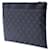 Pochette GM Louis Vuitton Monogram Eclipse Discovery nera - Clutch Nero - vista 2