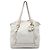 Borsa Tote Convertible Prada Vitello Daino bianca Bianco