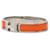 Pulseira Hermès Narrow Enamel Clic H PM Laranja  - vista 2