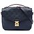 Borsa Satchel Pochette Metis Louis Vuitton Monogram Empreinte Blu
