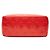 Borsa a mano Louis Vuitton Monogram Vernis Reade PM rossa Rosso - vista 3