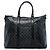 Borsa da viaggio Weekender Gucci GG Stampata Nera Nero