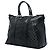 Borsa da viaggio Weekender Gucci GG Stampata Nera Nero - vista 2