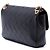 Borsa a tracolla Chanel Large Lambskin Chic With Me Flap Nera Nero - vista 2