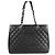 Tote Grand Shopping in Caviar nero Chanel