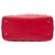 Borsa Lady Dior Medium in pelle d'agnello Cannage rossa Dior Rosso - vista 3
