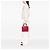 Borsa Lady Dior Medium in pelle d'agnello Cannage rossa Dior Rosso - vista 6