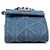 Portacellulare Chanel Denim 19 Blu con borsa a tracolla a catena - vista 3