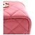 Rosa Chanel gesteppte Lammhaut Cube-Ketten Vanity-Tasche Pink - Ansicht 11