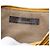 Pochette a tracolla Fendi Pleated Nubuck FF Chain Gialla Giallo - vista 5