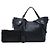 Borsa Louis Vuitton Monogram Mahina Hina PM Blu - vista 8