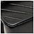 Borsa a tracolla Chanel Medium Classic Chevron in agnello nero con doppia patta - vista 7
