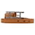 Pulseira Hermès Swift Behapi Triple Tour marrom  - vista 1