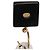 Orecchini a lobo pendenti Chanel CC in resina nera, placcati oro e perle sintetiche a forma di dadi Nero - vista 3