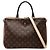 Borsa Louis Vuitton Monogram Millefeuille marrone