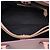 Borsa a tracolla Burberry in pelle di vitello e House Check rosa, misura Medium - vista 4