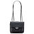 Borsa a tracolla Chanel Small Quilted Goatskin CC Box Flap Nera Nero