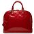Borsa Louis Vuitton Monogram Vernis Alma PM rossa Rosso