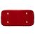 Borsa Louis Vuitton Monogram Vernis Alma PM rossa Rosso - vista 3