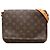Borsa a tracolla Louis Vuitton Monogram Musette Tango con tracolla corta, Marrone