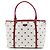 Tote Joy Gucci Medium GG Supreme Hearts bianco