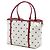 Tote Joy Gucci Medium GG Supreme Hearts bianco - vista 2