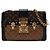 Borsa a tracolla e clutch Louis Vuitton Monogram Reverse Trunk marrone