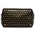 Borsa Tote Tessuto Broccato Canapa nera Prada Nero - vista 3