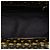 Borsa Tote Tessuto Broccato Canapa nera Prada Nero - vista 4
