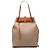 Borsa Tote Lazo in pelle di vitello marrone LOEWE