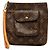 Braune Louis Vuitton Monogram Partition Clutch Bag