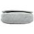 Borsa a tracolla Chanel East Glint in vitello iridescente grigio - vista 3