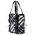 Borsa Tote Victoria Small Beat Check in nylon grigio Burberry - vista 2