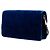 Borsa a tracolla Gucci Crystal G Velvet Broadway blu - vista 2