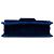 Borsa a tracolla Gucci Crystal G Velvet Broadway blu - vista 3