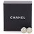 Orecchini a lobo a righe in resina e strass placcati oro Gold Chanel CC D'oro - vista 8
