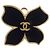 Orecchini a clip Chanel CC placcati oro con fiori smaltati D'oro - vista 3