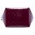 Borsa Louis Vuitton Monogram Vernis Bellevue PM viola Porpora - vista 3
